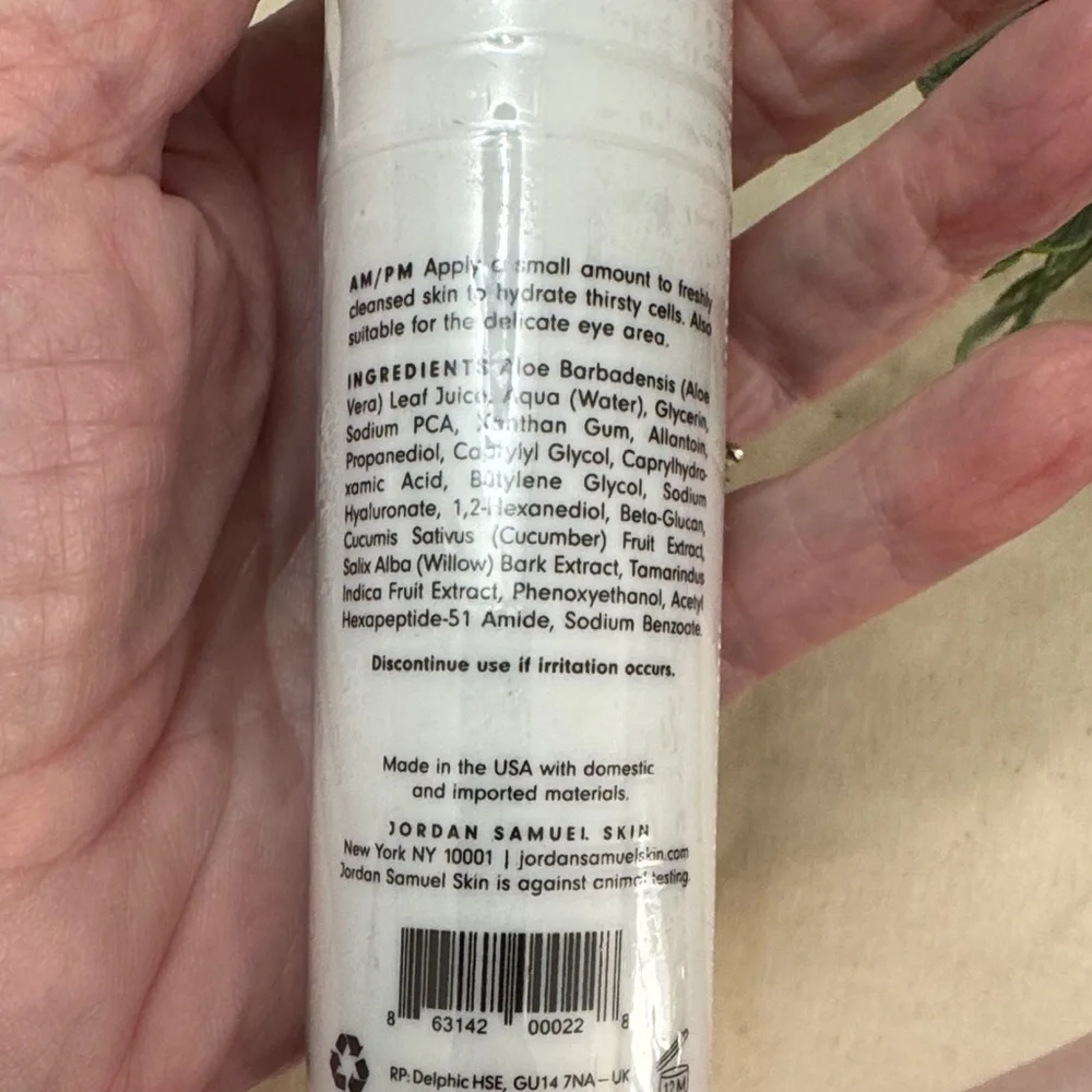 Jordan Samuel Skin Hydrate Facial Serum NEW